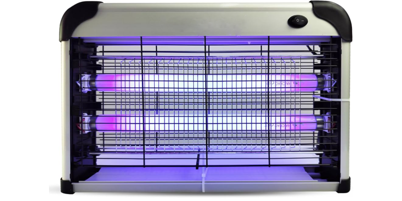 Electric insect killer with UV light